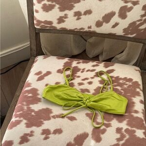 Garage Lime Bikini Top